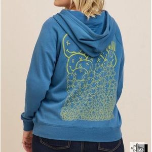 Torrid NIRVANA fleece hoodie OX Large New